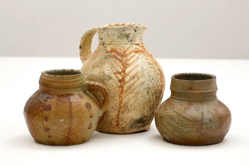 Spätmittelalterliche Keramik aus Zittau