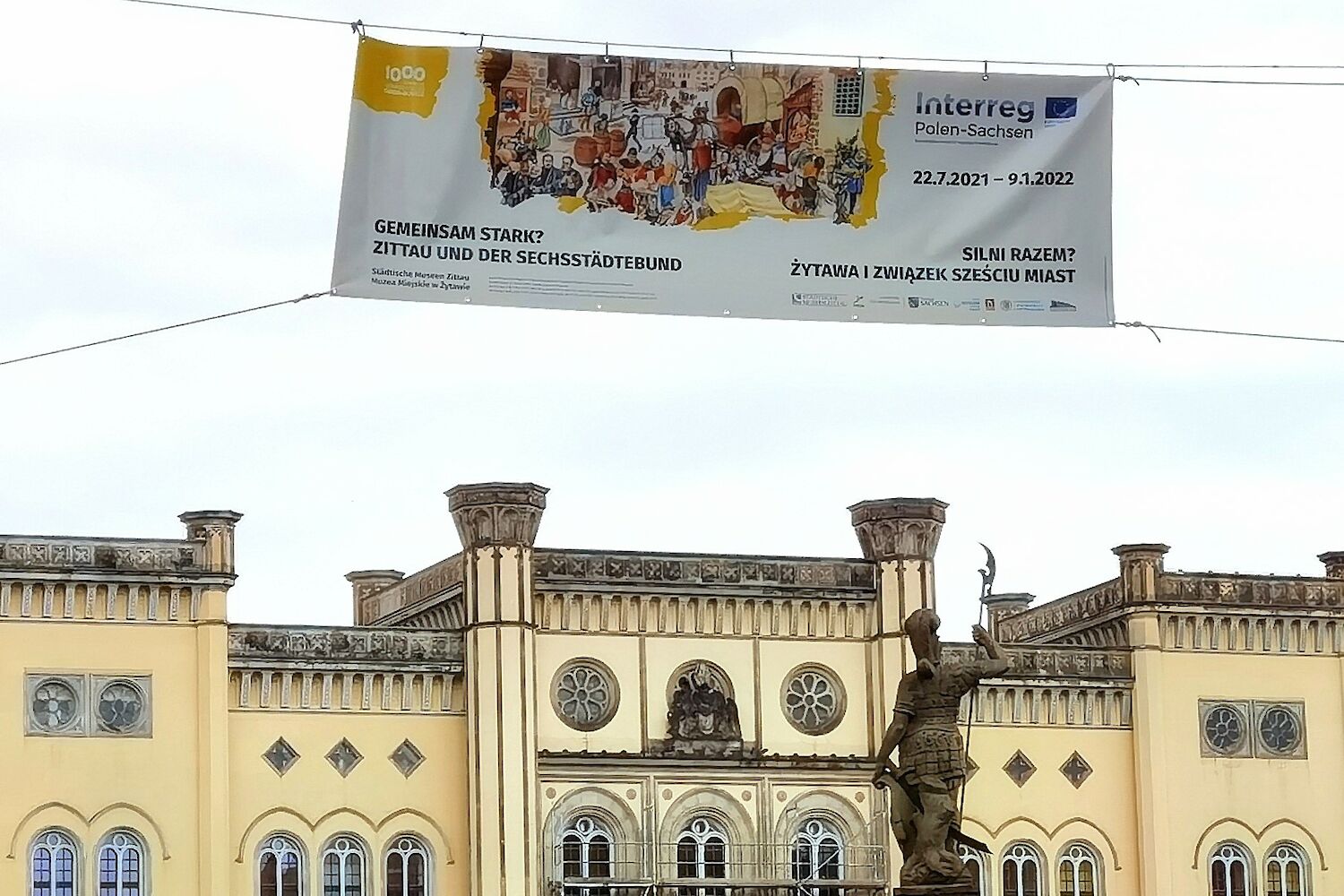 Zittauer Rathaus am Tag der Eröffnung